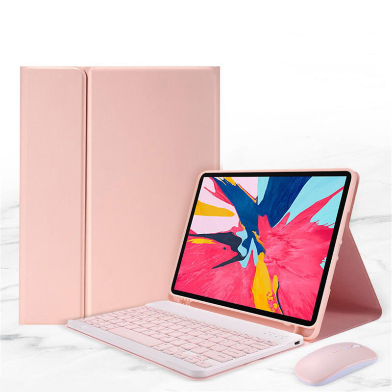 酷愛果适用于iPad6/7/8/9苹果平板皮套10.2air2保护套蓝牙键盘鼠标air310.5带休眠pro9.7防摔