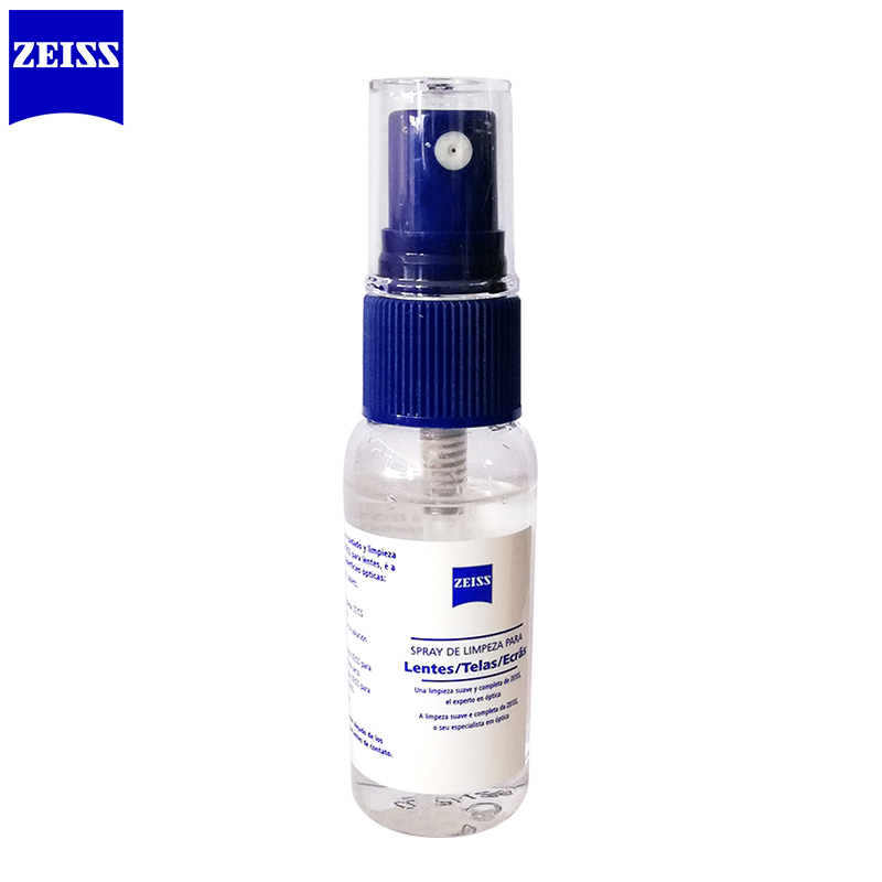 蔡司 ZEISS 专业光学清洁套装3件套 镜头纸 眼镜纸 擦拭布 专业镜头水 清洁剂