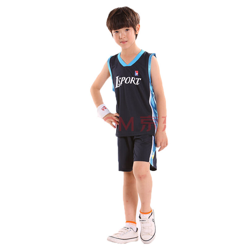 童装男童夏儿童运动服男孩胖中大童篮球服背心短裤套装