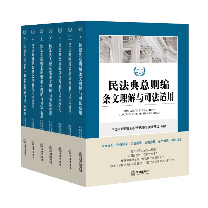 民法典2020年版 民法典总则编条文理解与司法适用 9787519745622