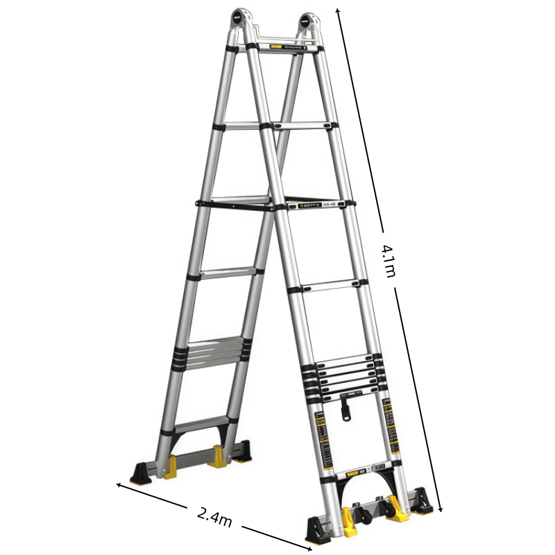鑫木樽伸缩梯4.1m个高清大图