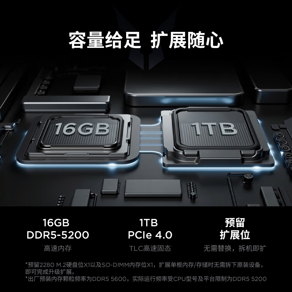 联想来酷斗战者 战7000 2025 游戏本笔记本电脑(锐龙9 8945HX 16G1T RTX5060 2.5K屏 灰)高清大图