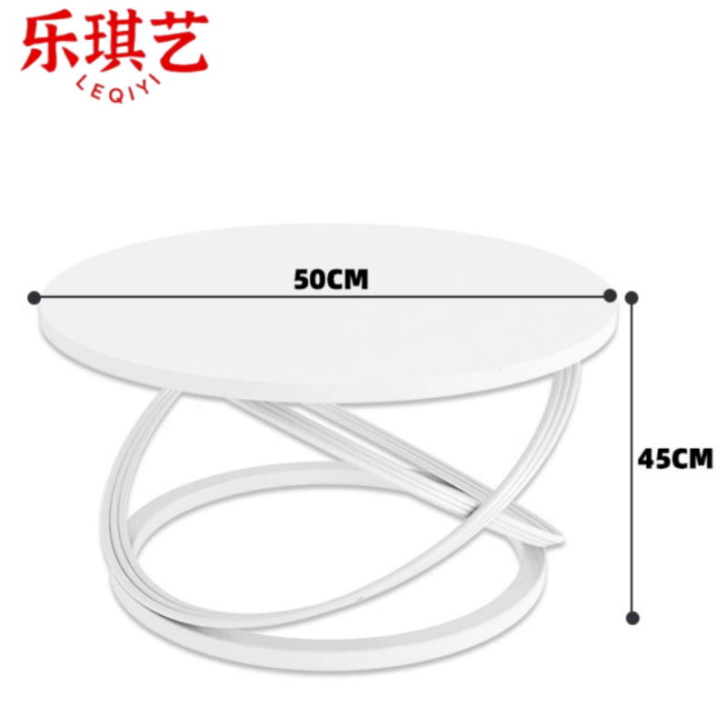 乐琪艺茶几50*50*45cm张高清大图