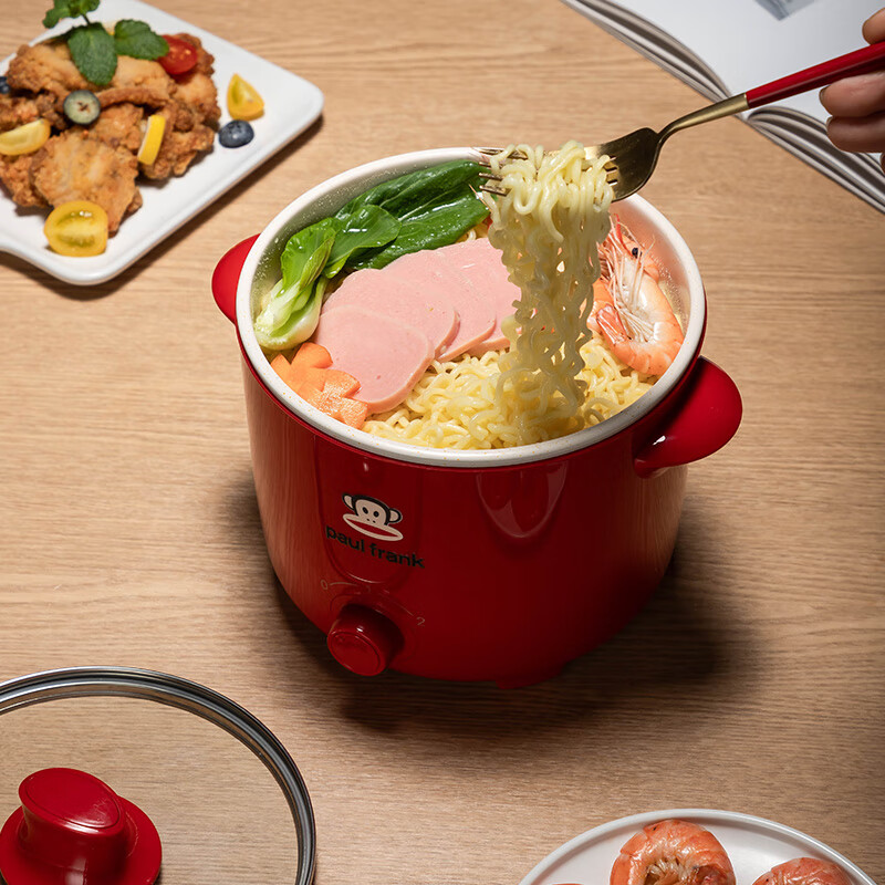 大嘴猴(Paul Frank) 电煮小火锅DZH-H1003电煮锅宿舍1-2人食泡面小电火锅高清大图