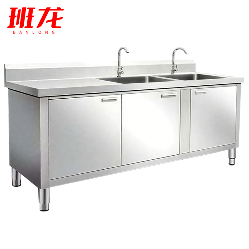 班龙不锈钢橱柜175*60*80cm台高清大图