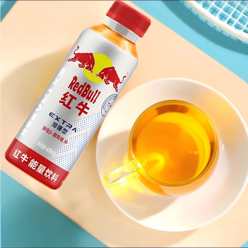 红牛能量饮料400ml提神醒脑持久续航活力源泉罐装便携设计高清大图