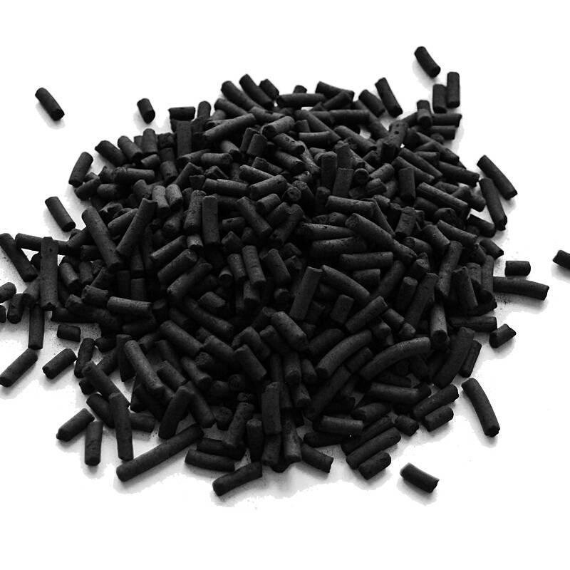 工业活性炭散装颗粒除甲醛废气废水处理过滤喷漆烤漆房椰壳柱状碳椰壳