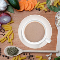 【中华特色】盐城馆红豆薏米粉薏仁粉正品赤芡粉旗舰店芡实山药早餐代餐粉500g 华东