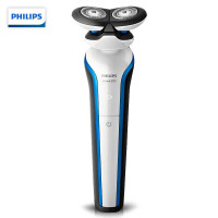 飞利浦(Philips) 电动剃须刀 S566/02 双刀头干湿两用 充电旋转式刮胡刀1小时快充胡须刀