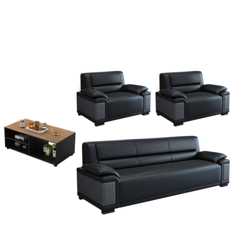 锁匠 洽谈沙发3+1+1+茶几组高清大图