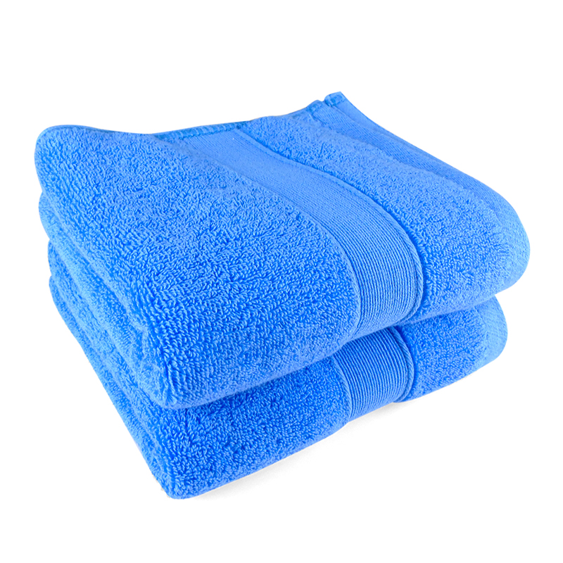 莺歌纯棉32股素色缎档加厚毛巾(75*35*2颜色随机)120g2条装 1盒高清大图