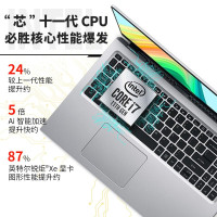 宏碁(Acer)升级款 新蜂鸟Fun 15.6英寸 17.9mm轻薄WiFi6超极本笔记本电脑(十一代酷睿i5-1135G7 8G 512GSSD Win10长续航)银 定制