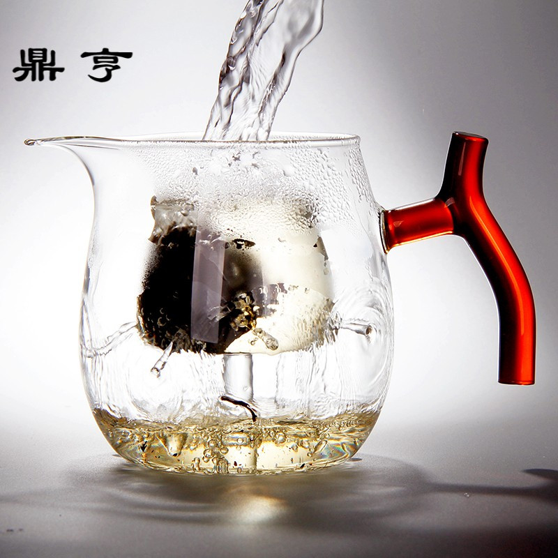 鼎亨耐高温玻璃公道杯小青柑专用泡茶壶电陶炉蒸煮茶器公杯功夫茶