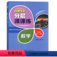 九年级数学 第一二学期 小学通用 [正版]学校分层课课练任选语文数学英语N版一二三三四五六八七九年级上第一学期小学初中用