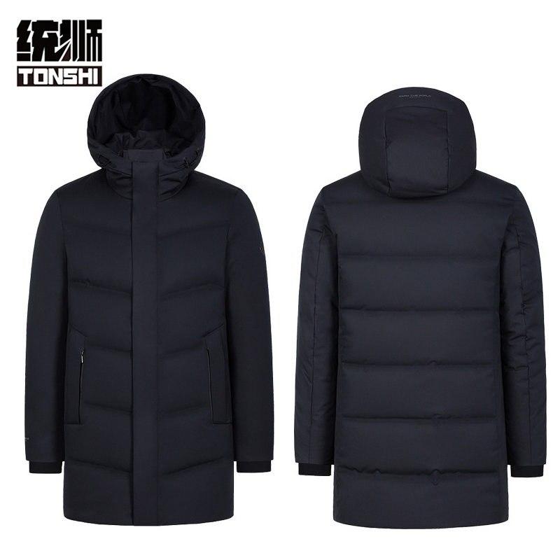 统狮羽绒长内胆棉服Y78 件高清大图