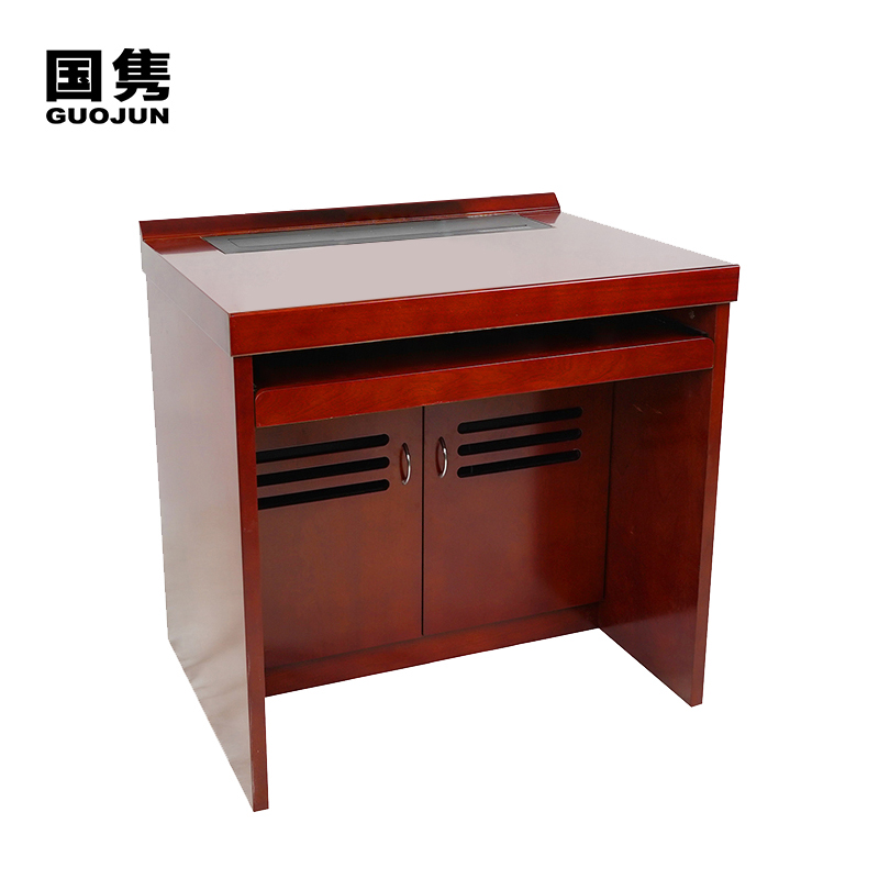 国隽 升降电脑桌800*800*600mm 张高清大图