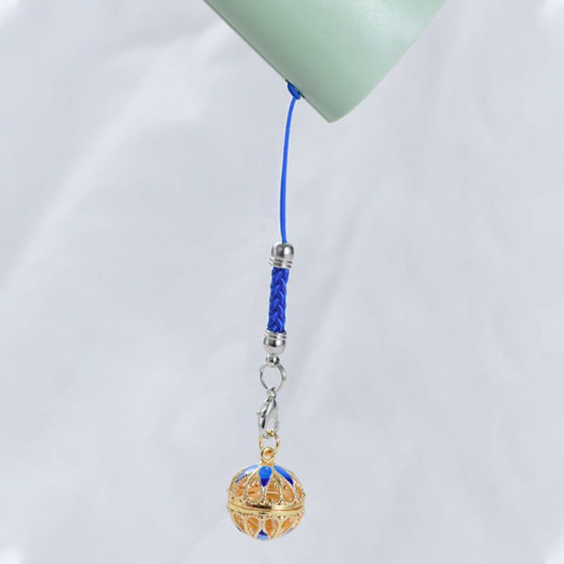女宫铃吊坠新品驱蚊神器驱蚊手环驱蚊珠时尚驱蚊挂件必备简易|保色金绿宫铃配9颗驱蚊香珠 挪威森林自然浓香图片
