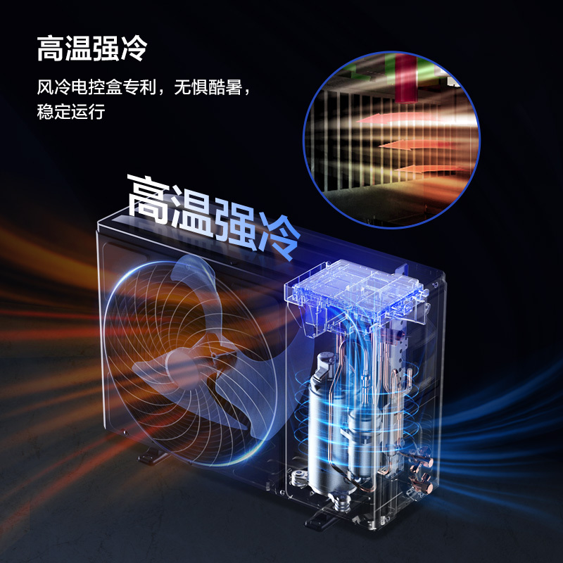 TCL 3匹智净风节能空调柜机130°舒适柔风 自清洁KFR-72LW/JV2Ea+B2变频冷暖 以旧换新