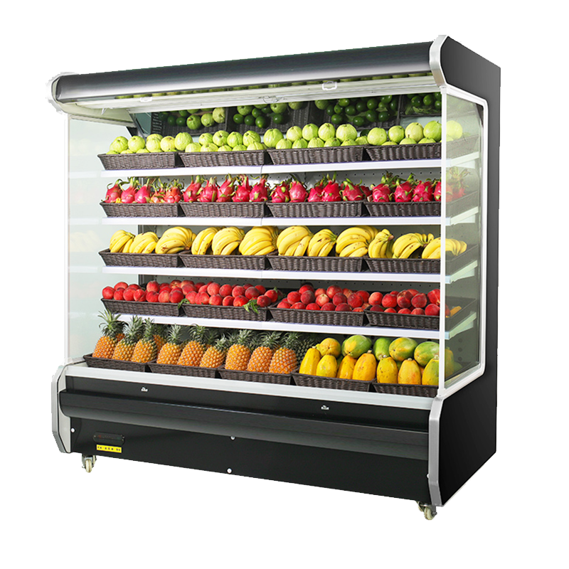 格涛饮料柜展示柜蔬菜水果保鲜柜展示柜双温展示柜冷藏立式冰柜风幕柜