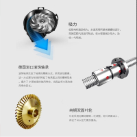 闪电客 自吸泵家用全自动自来水热水器增压泵管道泵加压泵抽水机220V水泵 370W（不锈钢泵头）全自动 抖音
