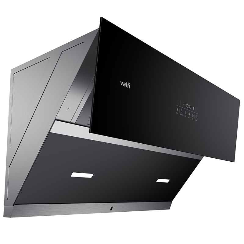 华帝(vatti)变频油烟机 侧吸式抽油烟机烟灶套装 21风量挥手自清洗