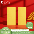 ALICE爱丽丝珠宝 黄金光面小金条10g 足金9999纯金投资金条收藏储值黄金生日礼物 送礼佳品