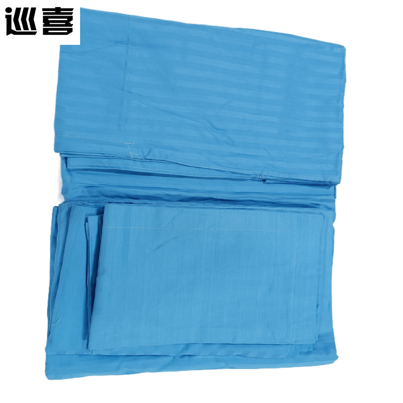 巡喜 单人贡缎床单 160X210cm (条)高清大图