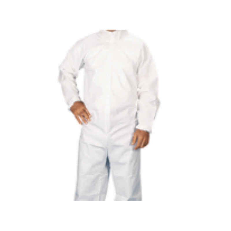 雷克兰 Lakeland PPP428WE-XL 无纺布白色带帽连体服,XL