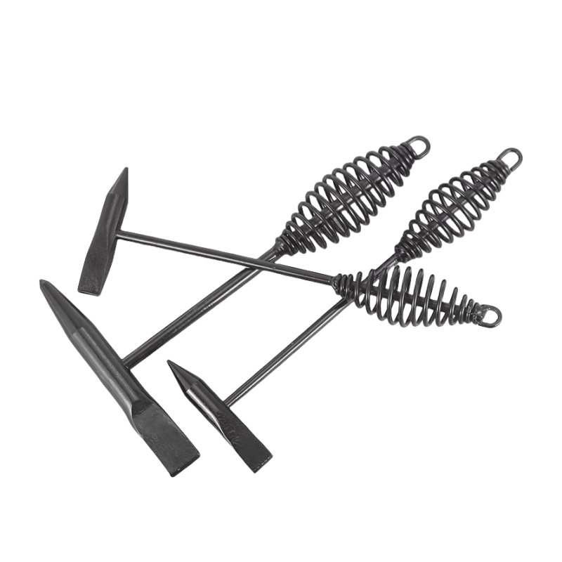 电焊敲渣锤电工专用锤尖头双头锤高清大图