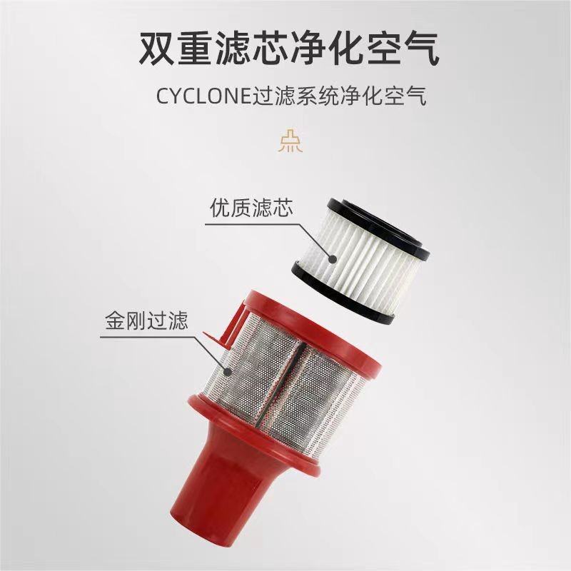 上亨 SHZH-SHX002 无线吸尘器 手持立式吸尘器家用大吸力吸尘机宠物毛发地毯小型推杆真空除螨无绳洗地机高清大图