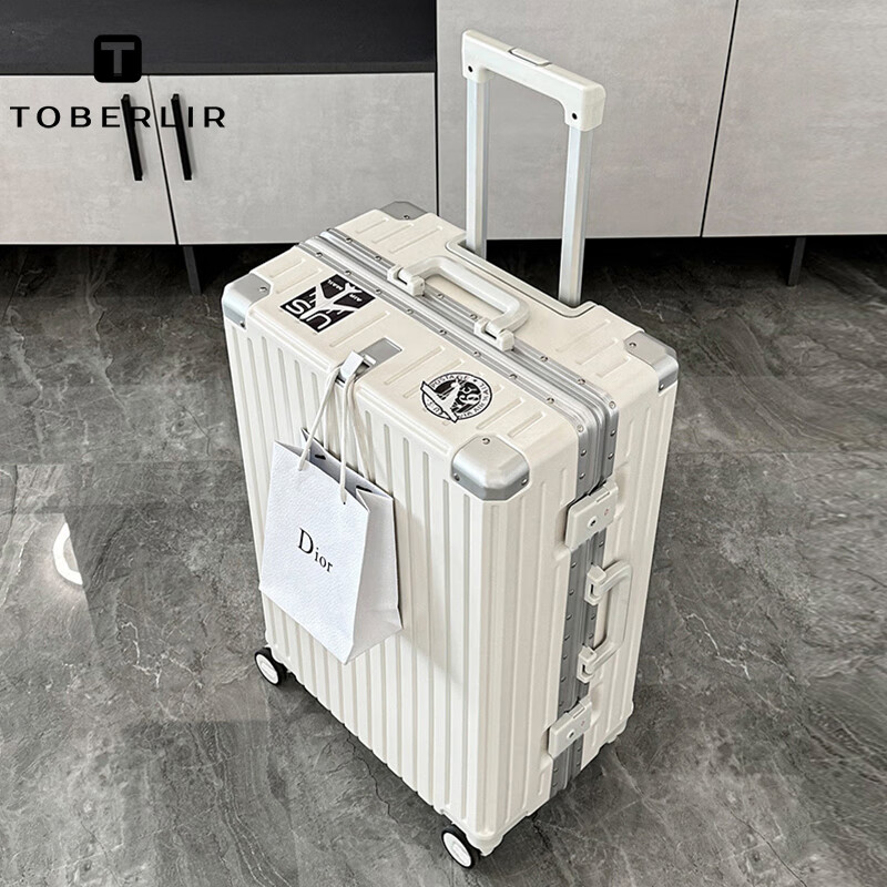 TOBERLIR途柏丽 拉杆箱 080691-20(米白色)20英寸高清大图