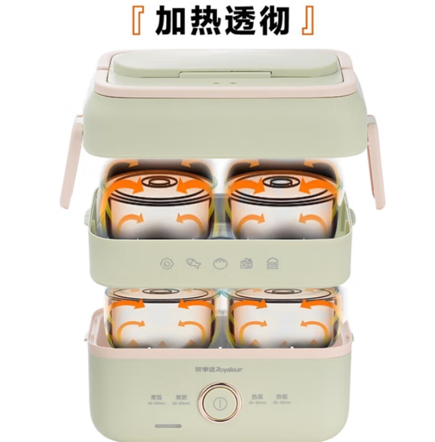 荣事达(Royalstar)电热饭盒 蒸煮饭盒RFH35A高清大图
