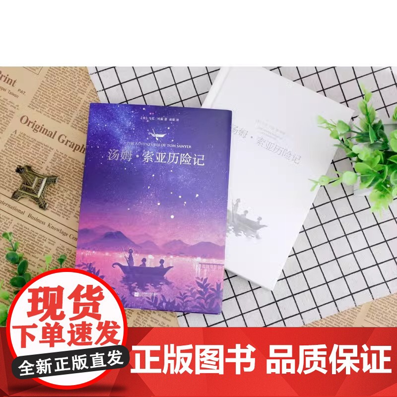 [正版精装]汤姆索亚历险记 中文版 马克·吐温著 全译本完整版 小学生六年级下册课外阅读书青少版读物世界名著小说阅读书籍高清大图