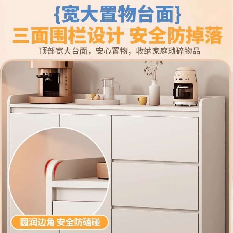 鑫木樽餐边柜100cm个高清大图
