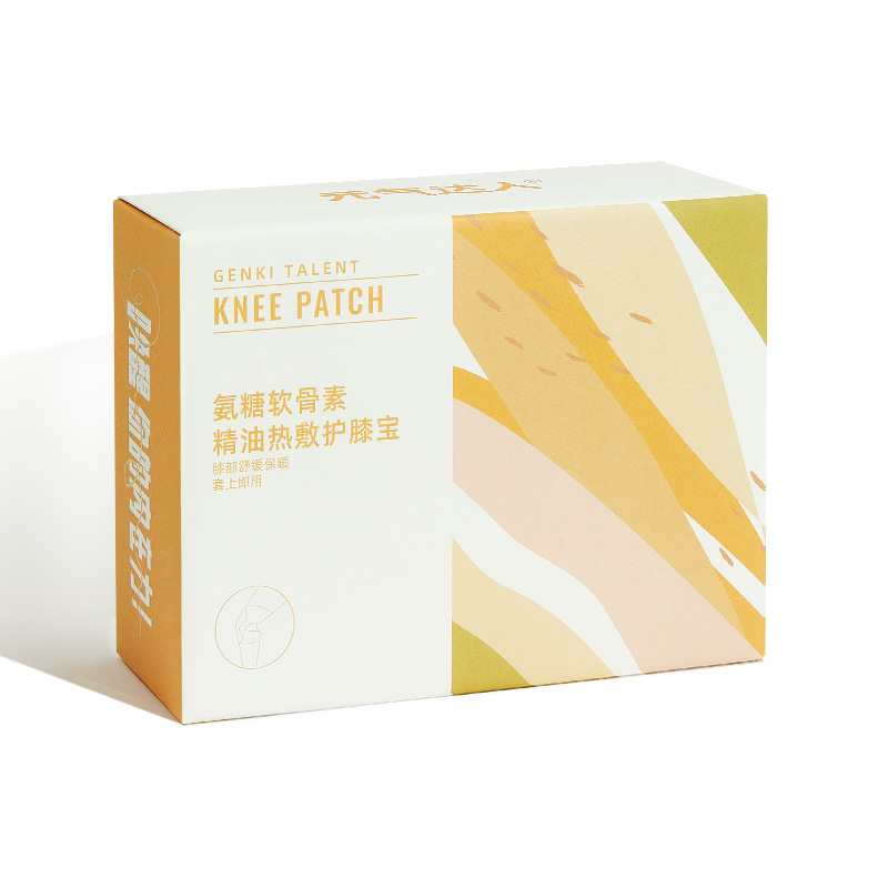 元气达人 氨糖软骨素膝盖精油 热敷贴 6片*2盒