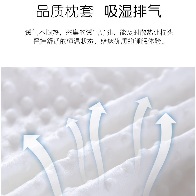 枕头枕芯男单 人记忆棉家用整头夏季学生宿舍护颈椎助睡眠保健枕心
