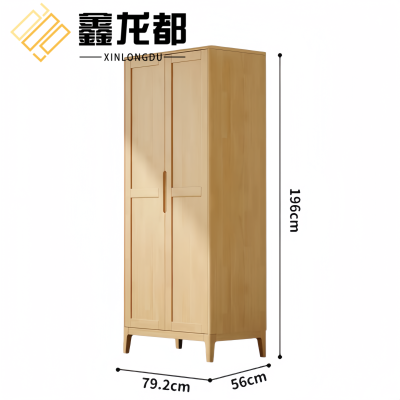 鑫龙都衣柜2门个高清大图