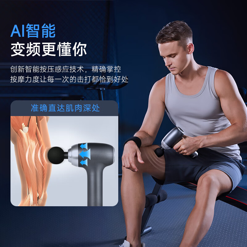 云康宝(Yolanda) 筋膜枪按摩器长续航低噪 CM40A高清大图