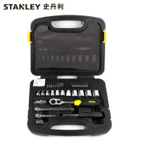 史丹利STANLEY 35件套10mm系列英制组套 扳手批头汽车维修工具套装94-692-22