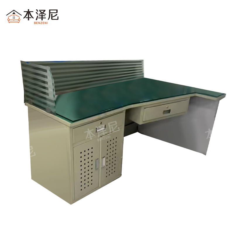 本泽尼 钢制办公桌 HTZ-GZ165 1650*1000*750mm 张