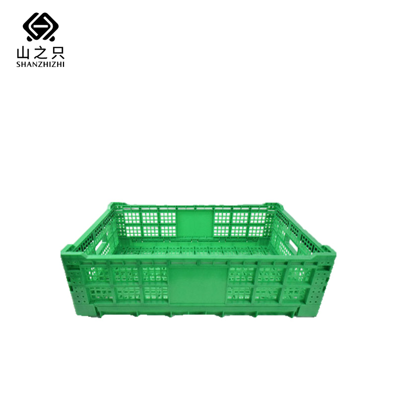 山之只 折叠塑料筐周转筐 60*40*22cm 个高清大图