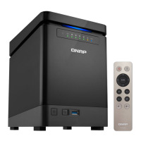 威联通(QNAP)TS-453Bmini 8G内存 四核处理器 直立 NAS 四盘位网络存储(无内置硬盘)