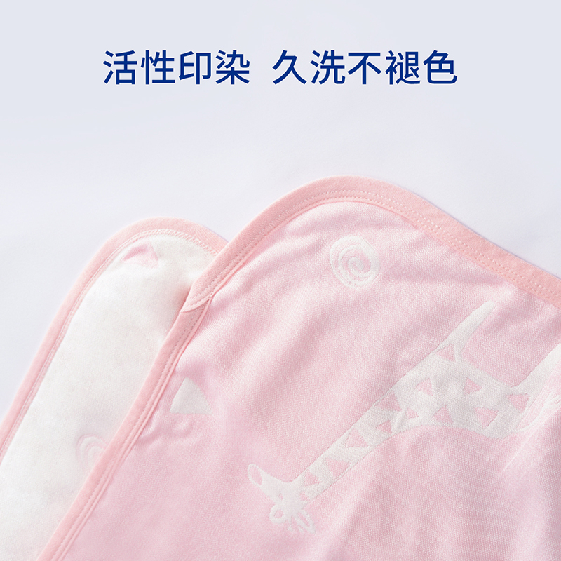 子初婴儿毛毯小被子宝宝盖毯防风毯儿童云毯双层四季通用