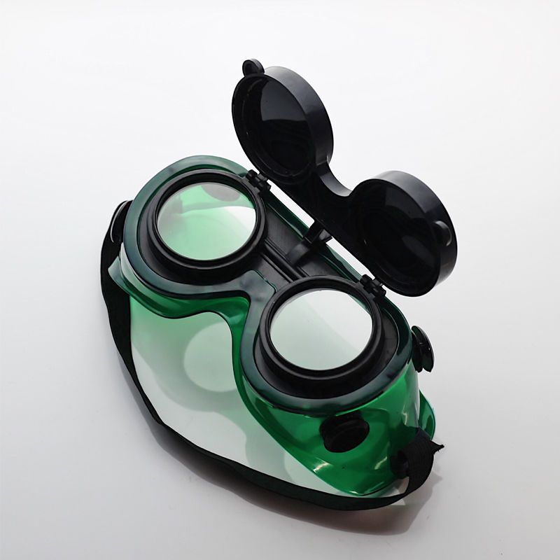 电焊眼镜头戴式烧电焊防护镜焊工防强光工地劳保打磨电工护目镜电焊