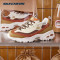 斯凯奇(Skechers)女鞋 2023新款秋季黑白经典熊猫鞋舒适休闲鞋潮流老爹鞋 149906-TPNT 5/35/2