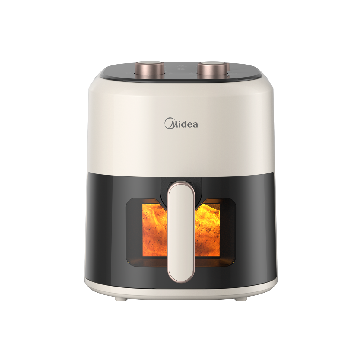 美的(Midea)空气炸锅大容量家用多功能电炸锅智能定时无油低脂煎炸锅温控炸鸡薯机条 MF-KZE4581BD