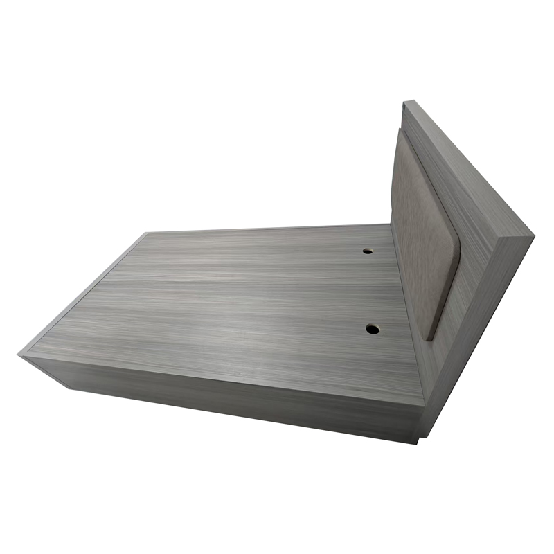 鑫金虎 现代简约板式床单人床 1200*2000*400mm高清大图