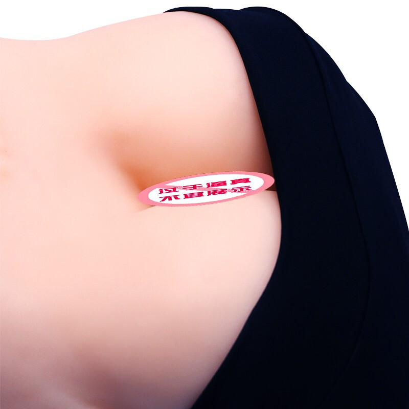 久爱 真人胸部倒模1:1仿真乳房双通道实体硅胶半身飞机杯咪乳房阴臀倒膜 男用自嗨玩 二代双通道熟女款4.7斤小号+礼品包