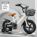 zt8366新款12/14/16/18寸儿童自行车2 3 4 5 6 7 8 9岁男女学生单车脚踏车山地车智童童车 白色一体轮 18寸