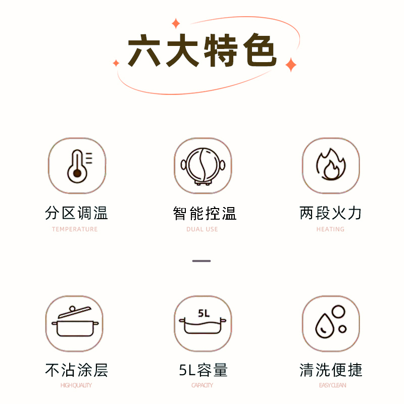 苏宁宜品5升电压力锅+5升电火锅套餐(SN团购)